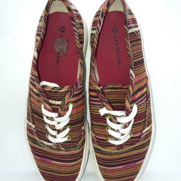 Airwalk‎ Surf Stripe Skateboard Shoes Women's Size 8.5 Multicolor - Picture 3 of 8